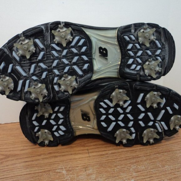 New Balance WG1275W Women's Size 6 Golf Shoes White Black Lace Up Soft Spike - Picture 10 of 11